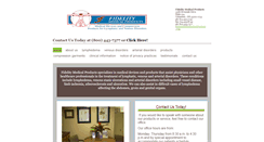 Desktop Screenshot of fidelitymedicalproducts.com